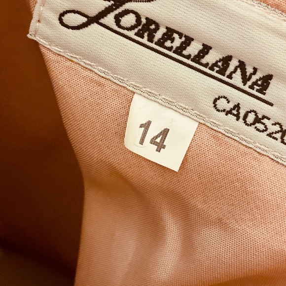 Gorgeous Lorellana Couture Floor length dress EUC - Picture 9 of 11